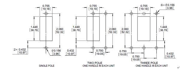 bc circuit breaker for equipment Dimensions and wiring method china