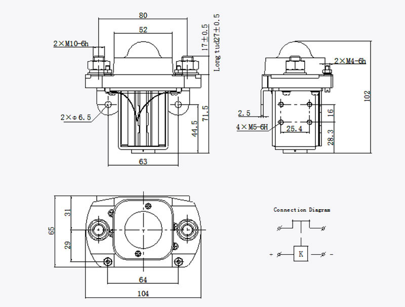 dc contactor zljm 400c a1 supplier