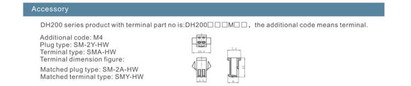 high voltage dc contactor dh200 for sale